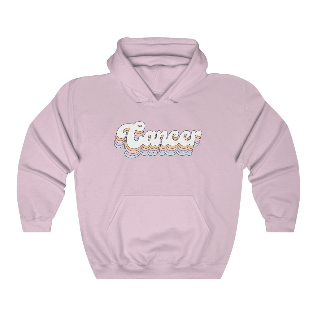 Cancer Astrology Hoodie Zodiac hooded sweatshirt - Fractalista Designs