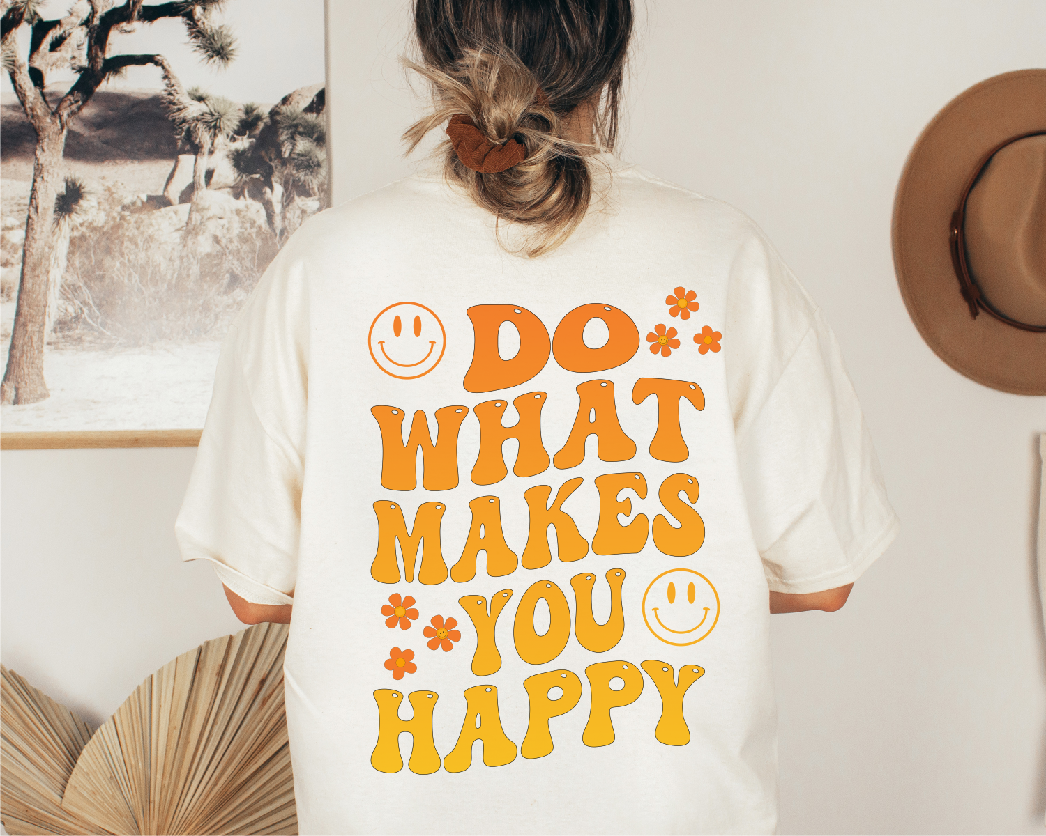 Do What Makes You Happy Tshirt Fractalista Designs