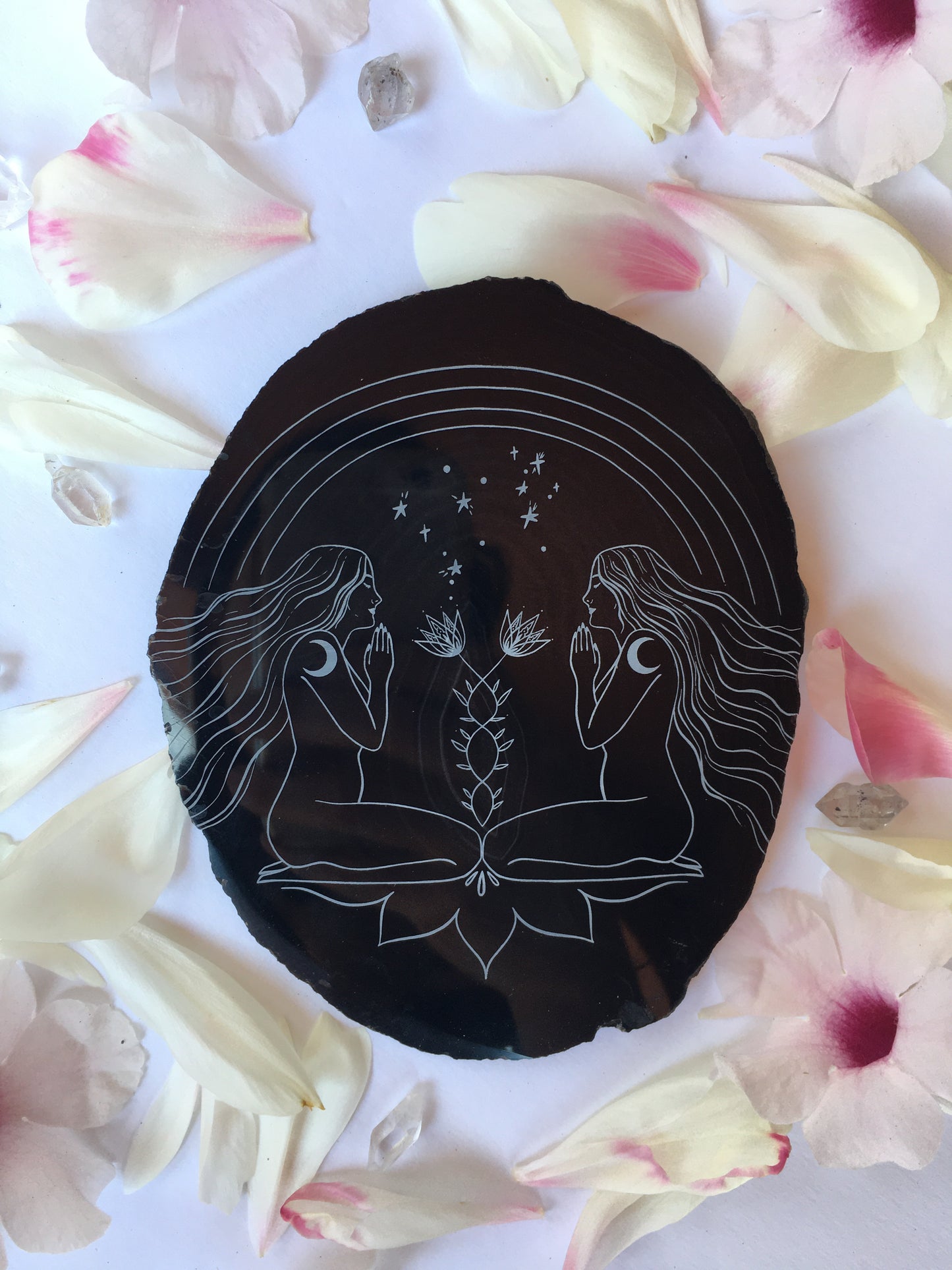“Manifestation Meditation” - Gemini Zodiac Agate Slice