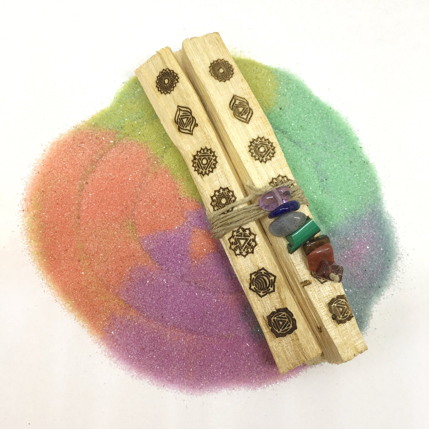 Chakra Palo Santo Sticks - Fractalista Designs