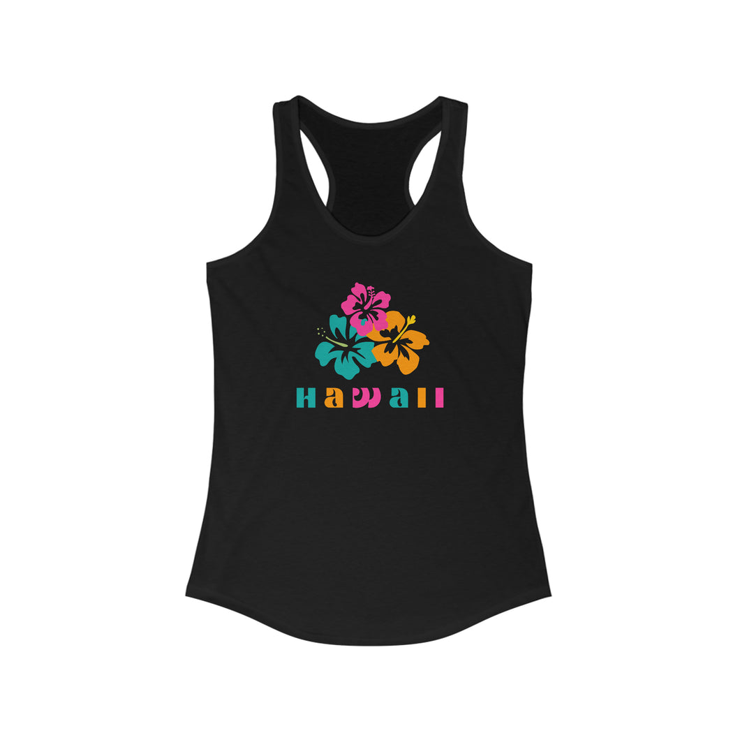 Hibiscus Tank Top Hibiscus Shirt Y2K Tank Top Hawaii Tank Top Hawaii Shirt Floral Tank Top Coconut Girl Shirt Coconut Girl Clothes Coconut Girl Tank Top