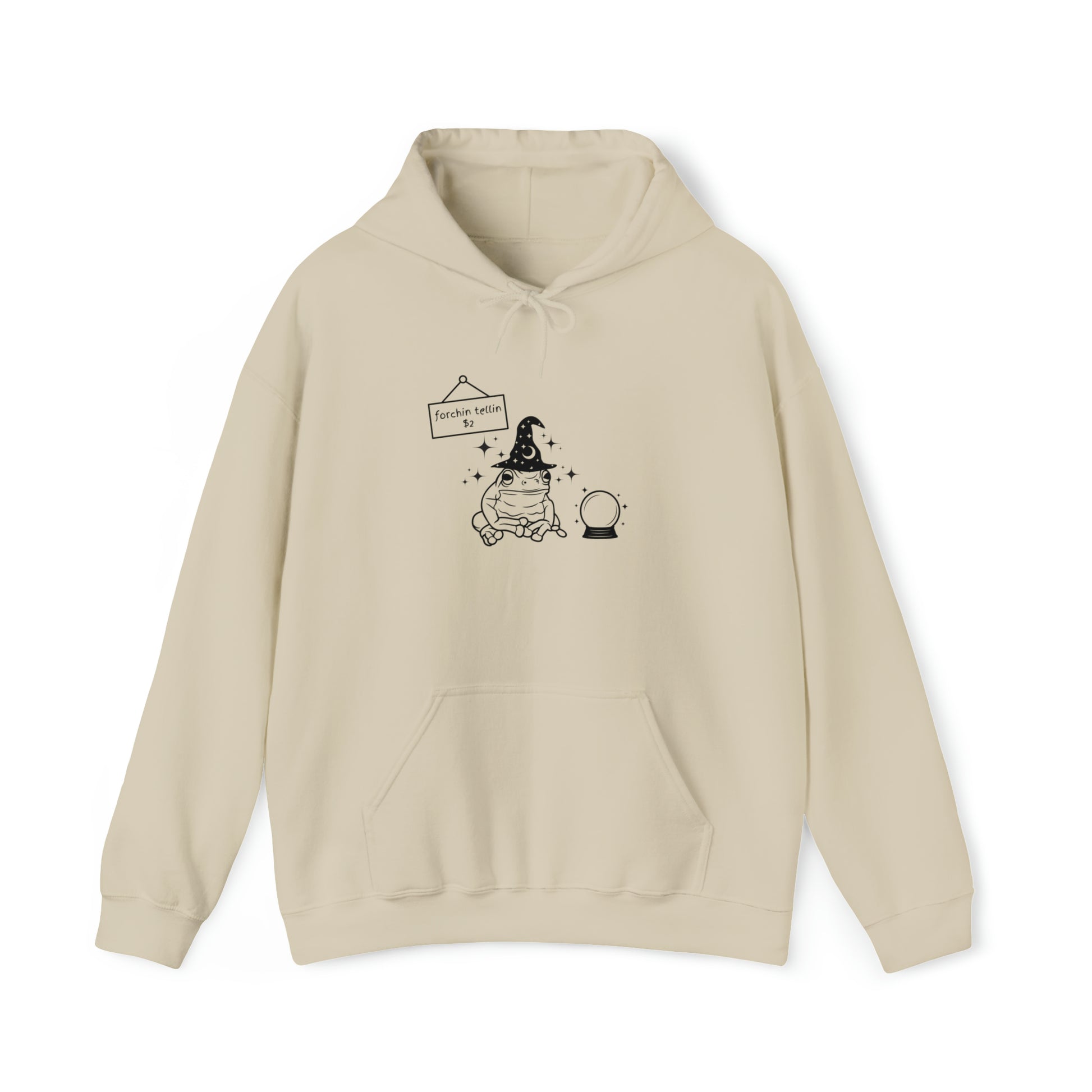 Forchin Tellin Halloween Frog Hoodie Hooded Sweatshirt - Fractalista Designs