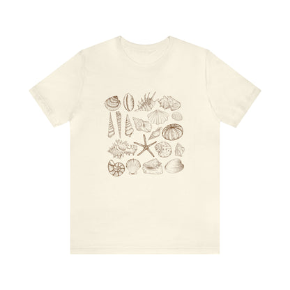 Sketch Seashell Shirt Shell Shirt