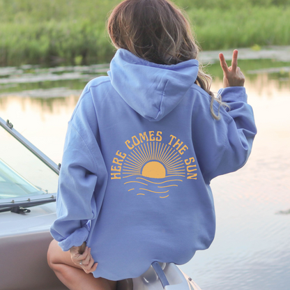 Here Comes the Sun Sunset Hoodie