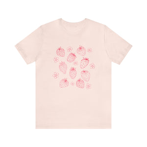 Cottagecore Strawberry Shirt Bella & Canvas