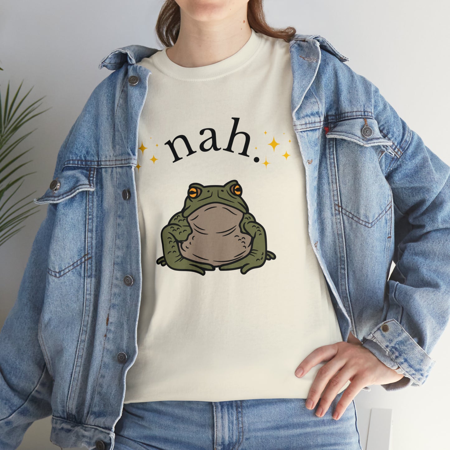 nah lazy toad gildan heavy shirt
