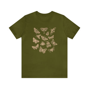 Moth Shirt Granola Girl Luna Moth Shirt Fairy Core Clothes Biology Shirt Lunar Moth Goblincore Shirt Dark Academia Shirt Cottage Core Shirt