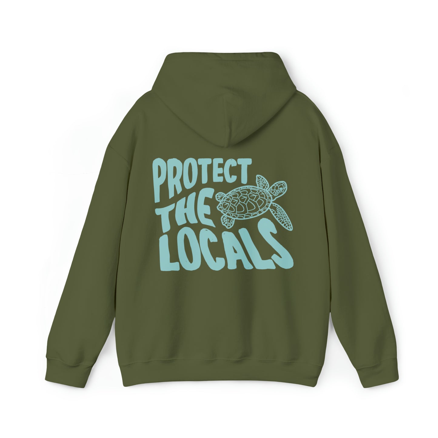 Protect The Locals Sea Turtle Hoodie