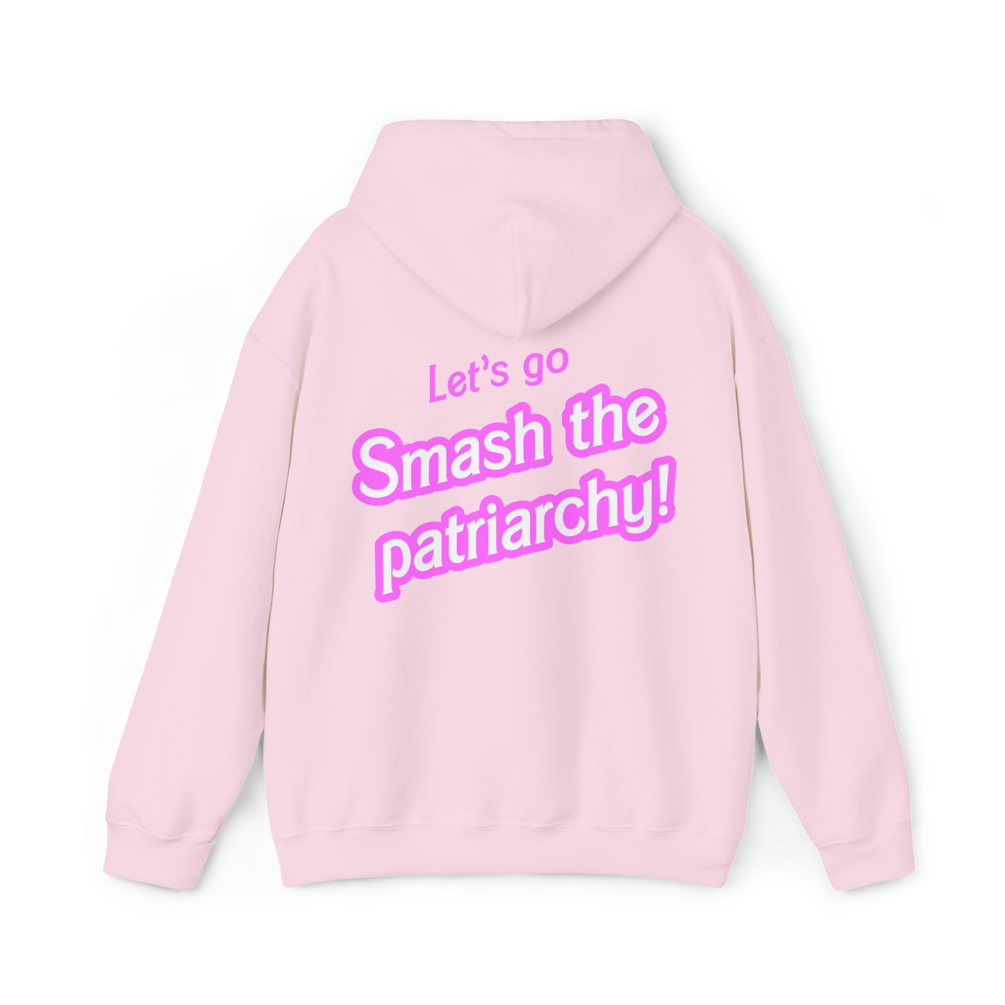 Smash The Patriarchy Barbiecore Hoodie Sweatshirt