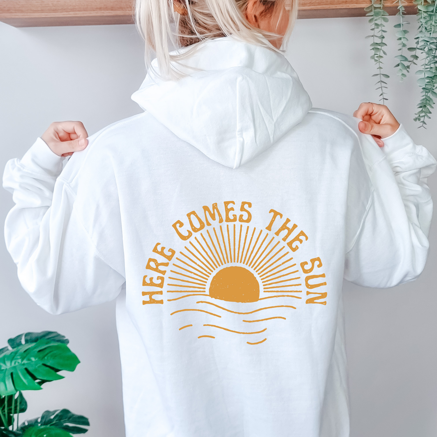 Here Comes the Sun Sunset Hoodie