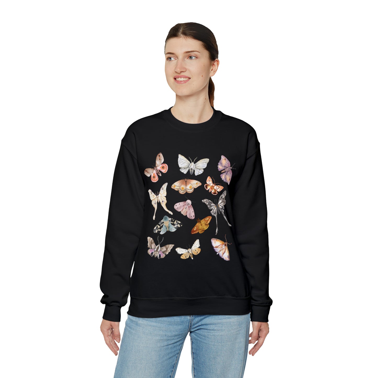 Moth Sweatshirt Granola Girl Luna Moth Shirt