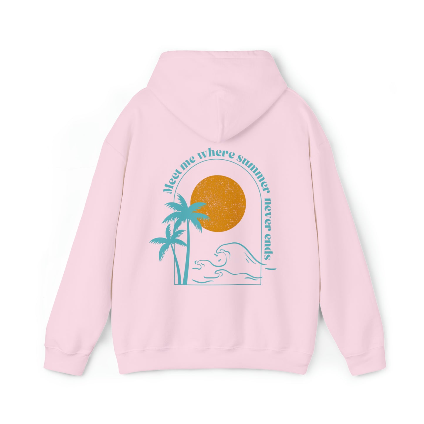Where Summer Never Ends Sunset Hoodie Sweatshirt