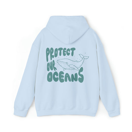 Protect Our Oceans Whale Hoodie