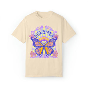 Dreamer Butterfly Art Nouveau Shirt Comfort Colors