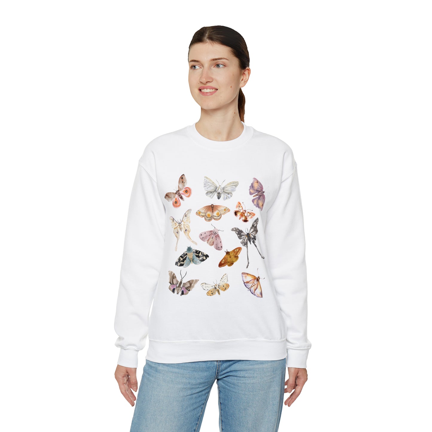 Moth Sweatshirt Granola Girl Luna Moth Shirt