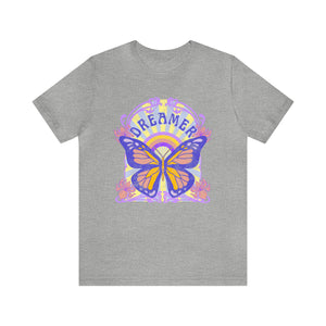 Dreamer Butterfly Art Nouveau Shirt Bella & Canvas