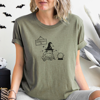 Mystical "Forchin Tellin" Frog Halloween Shirt