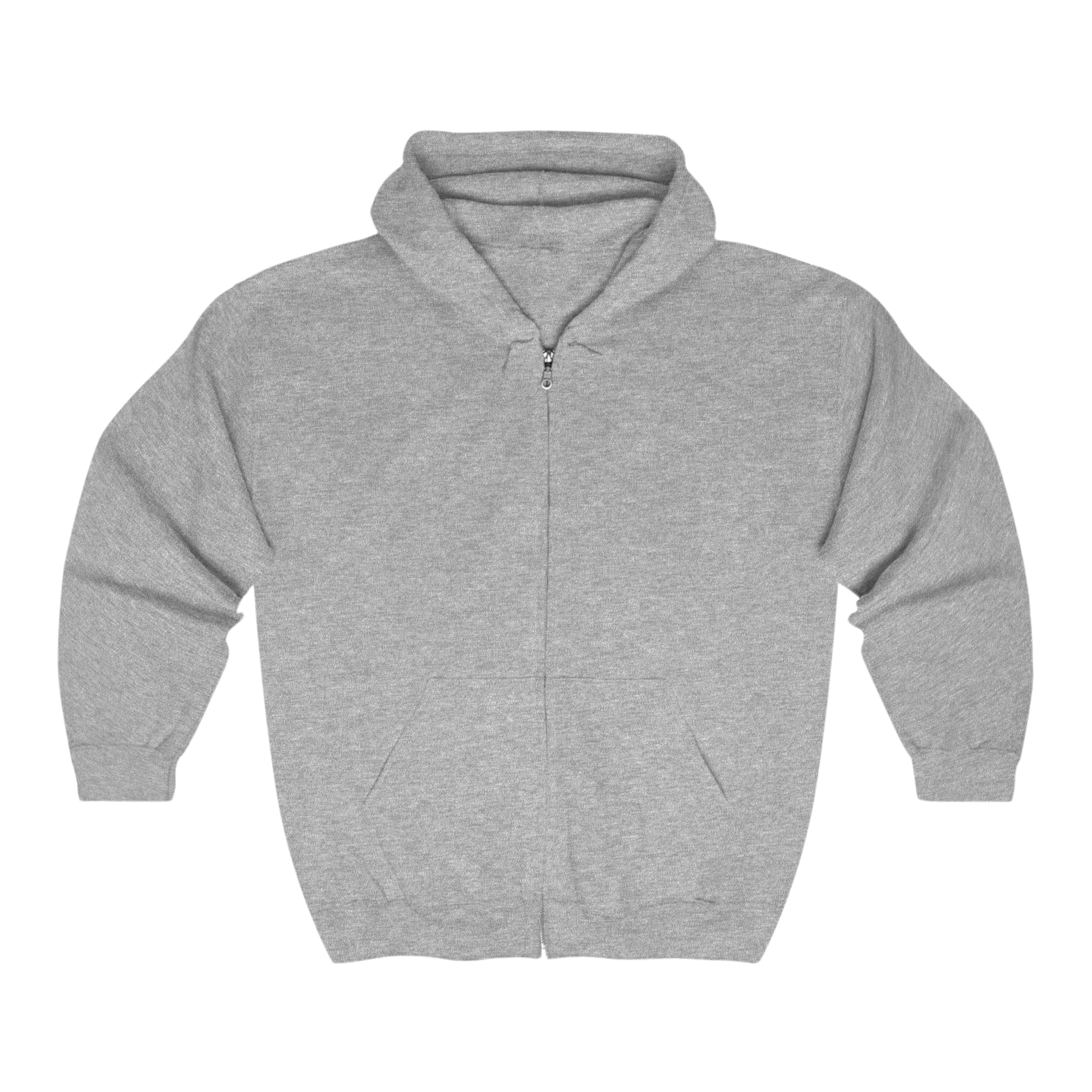 FULL TILT Butterfly Womens Zip-Up Hoodie - LIGHT GRAY