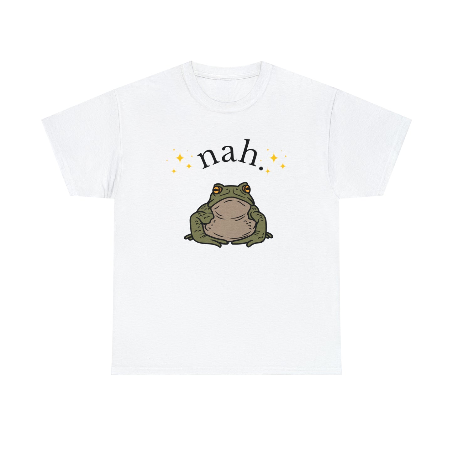 nah lazy toad gildan heavy shirt