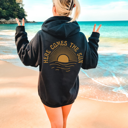 Here Comes the Sun Sunset Hoodie