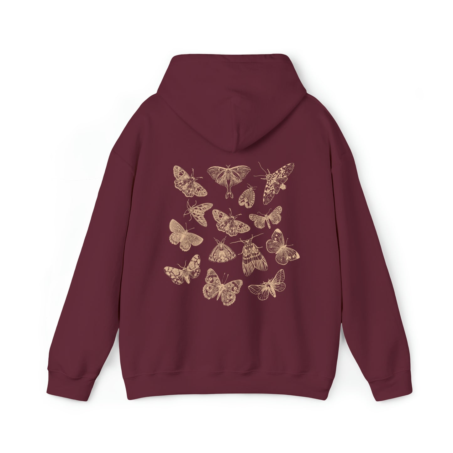 Sketch Moth Hoodie