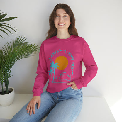 Where Summer Never Ends Sunset Crewneak Sweatshirt