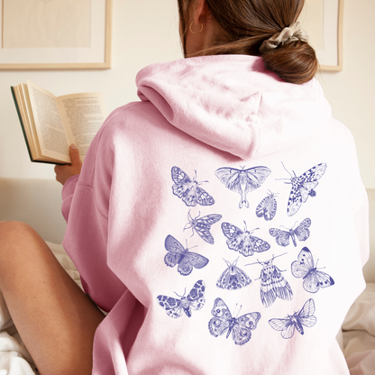 Sketch Moth Hoodie