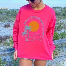 Where Summer Never Ends Sunset Crewneak Sweatshirt