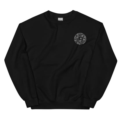 "Coiled Snake" Embroidered Halloween Spooky Crewneck Sweatshirt *Free Shipping*