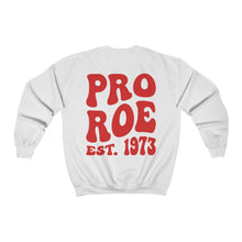 Pro Roe 1973 Oversized Crewneck Sweatshirt, Pro Choice Sweatshirt Roe vs Wade, My Body My Choice Shirt, Words on back Retro Sweatshirt
