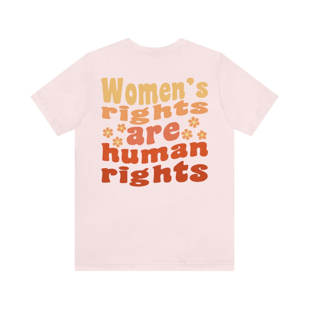 Women's Rights are Reproductive Rights Pro Choice Shirt, WORDS ON BACK Protect Roe vs Wade, My Body My Choice Shirt, Activist Shirt, Oversized Protest Tee