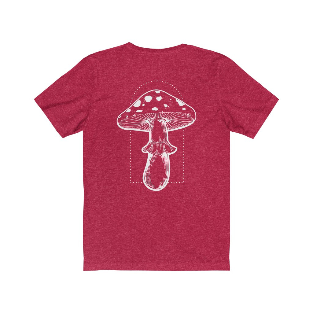 Aminita Mushroom "Mystic Mushroom" Tee - Fractalista Designs