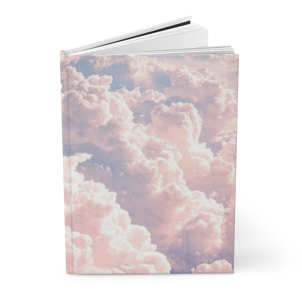 Pastel Aesthetic Cloud Hardcover Journal Matte