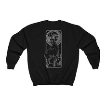 Aries Symbol and Ram "I AM" Zodiac Astrology Unisex Heavy Blend™ Crewneck Sweatshirt
