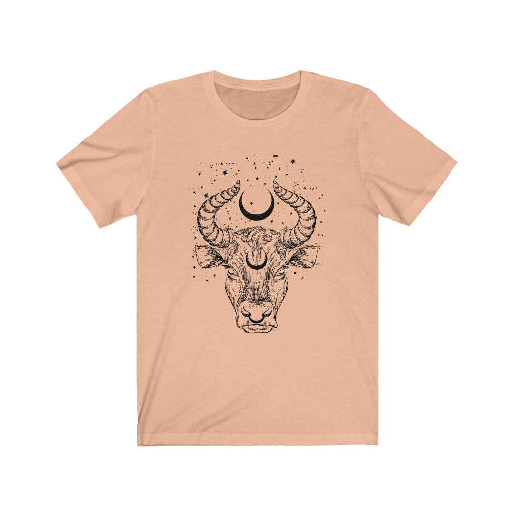 Taurus Bull "Grounded" Zodiac Astrology Tee