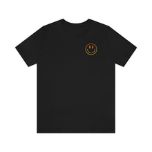 Keep On Keepin' On Oversized Tee shirt, Retro Smiley Face On front Tee, Wavy Retro Words on Back, Vsco Girl Clothes Tshirt, Vintage Happy Face sunset