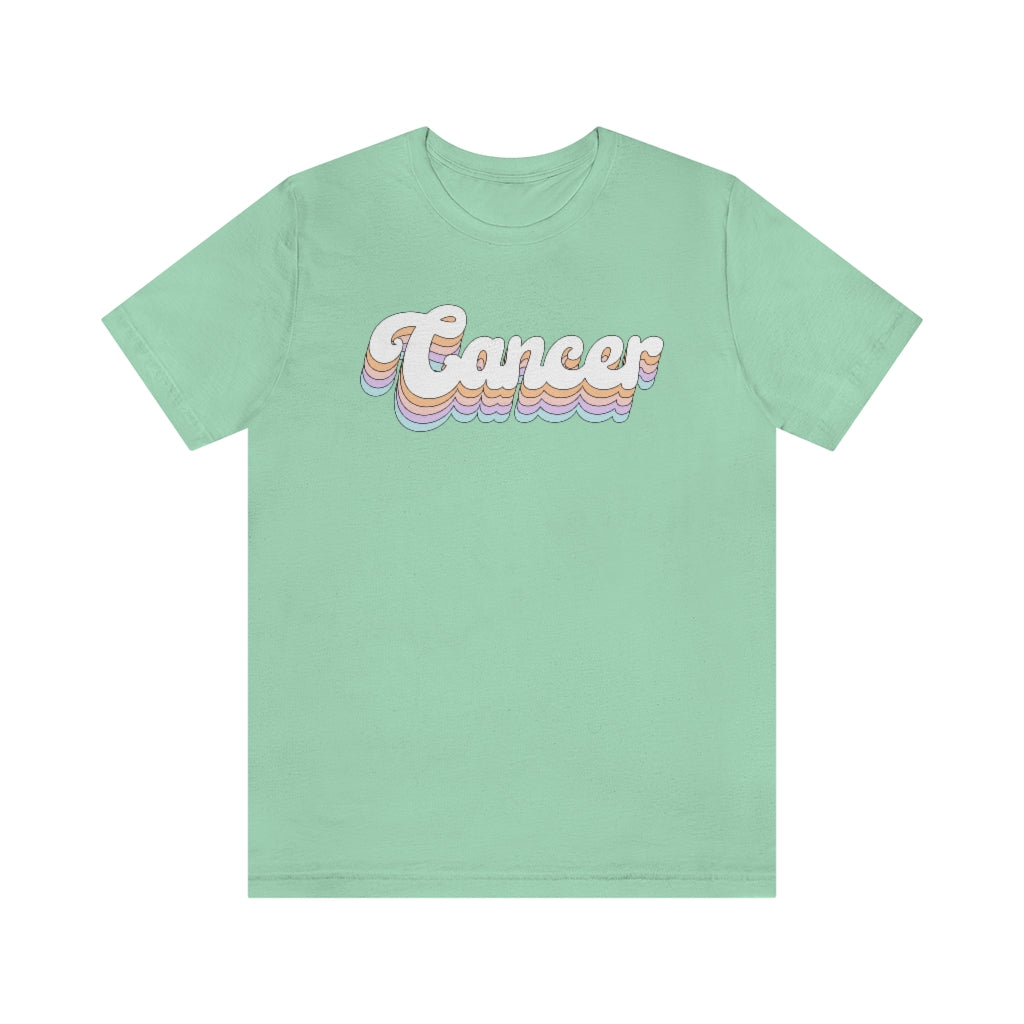 Cancer Astrology T-Shirt - Fractalista Designs