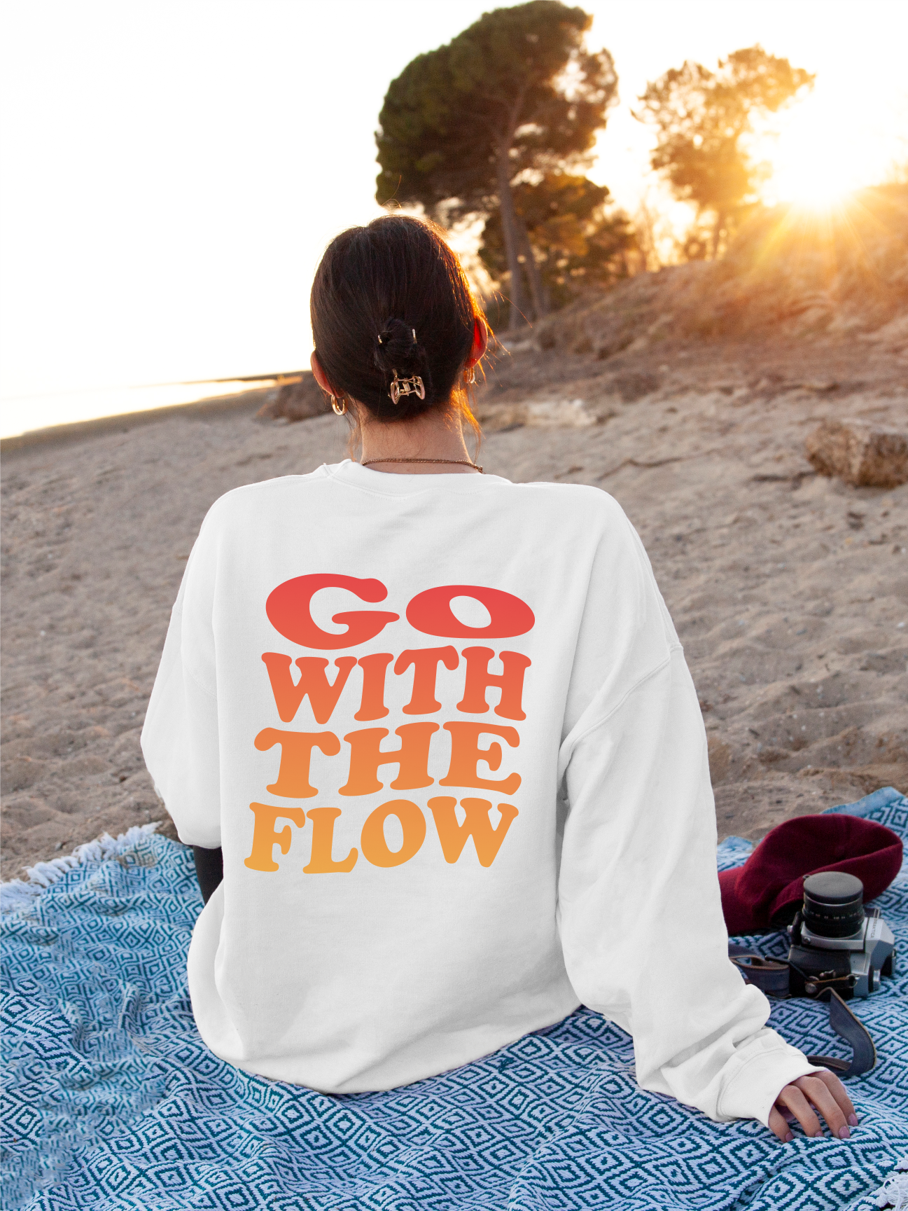 Go with the Flow Crewneck Sweatshirt