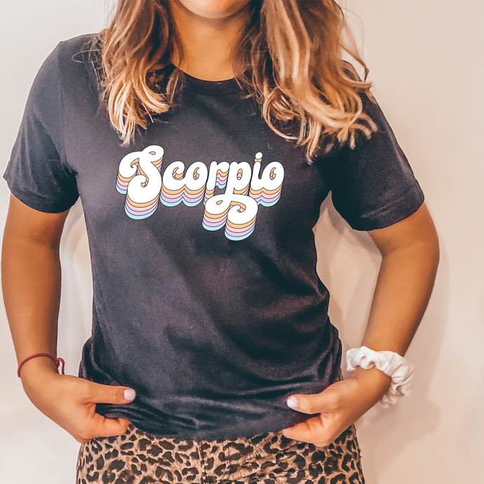 Scorpio Oversized Astrology Shirt, Gift for Scorpio woman, Scorpio Birthday Presents,  Zodiac gifts, Horoscope Gifts,  Astrolog Tshirt, vsco