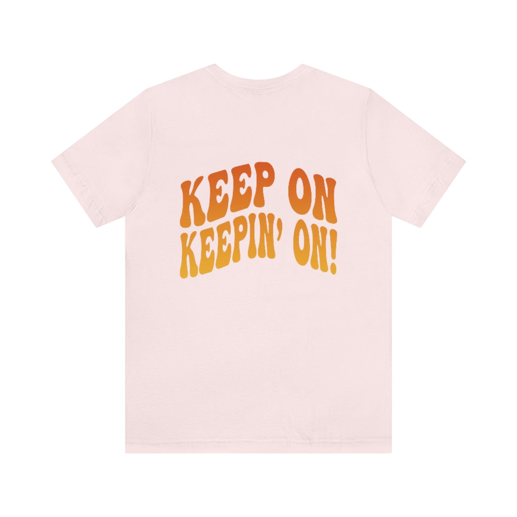 Smiley Keep Growing Oversized T-Shirt