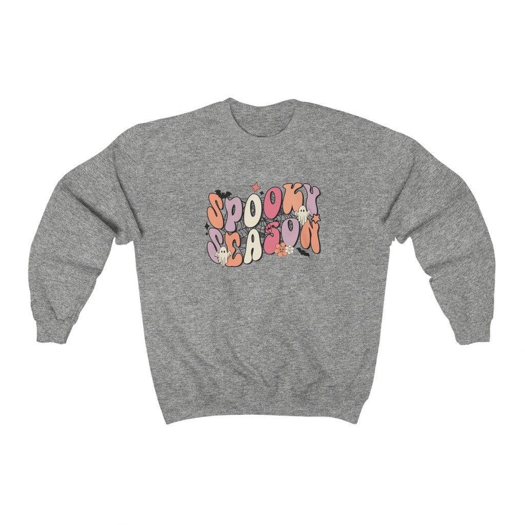 "Spooky Season" Halloween Crewneck Sweatshirt - Fractalista Designs