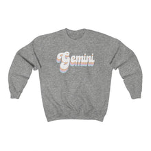 Gemini Astrology Oversized sweatshirt, Gemini Birthday present, Gift for Gemini, Sun Sign Zodiac Horoscope trendy aesthetic tiktok tumblr