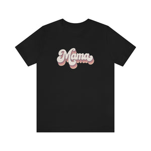 Mama Retro T-Shirt - Pink