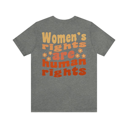 Women's Rights are Reproductive Rights Pro Choice Shirt, WORDS ON BACK Protect Roe vs Wade, My Body My Choice Shirt, Activist Shirt, Oversized Protest Tee