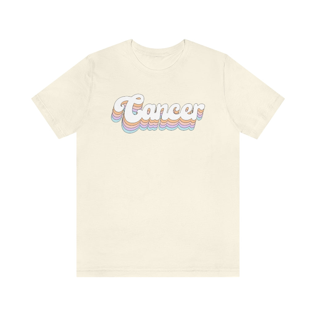 Cancer Astrology T-Shirt - Fractalista Designs