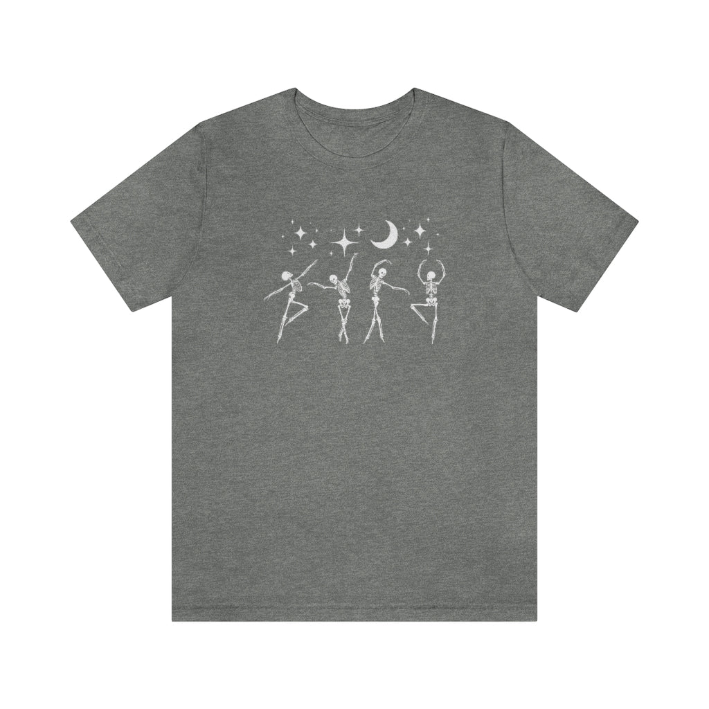 Dancing Skeleton Halloween Shirt - Fractalista Designs