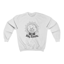 Stay Spooky Crystal Clairvoyance Psychic Crystal Ball Halloween Crewneck Sweatshirt, oversized spooky season sweatshirt