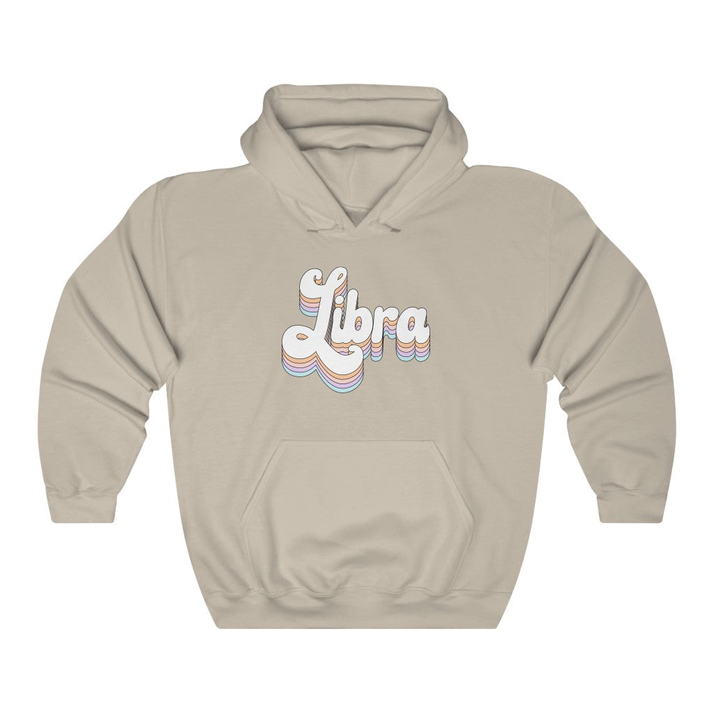 Libra Astrology Hoodie Zodiac Hooded Sweatshirt - Main Image