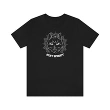 Halloween Black Cat Shirt Stay Spooky College Font
