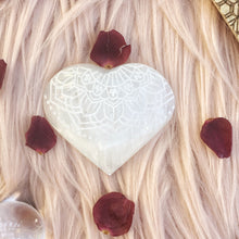 *FREE with $50 Purchase* “Radiate Bliss” Small Sacred Selenite Heart
